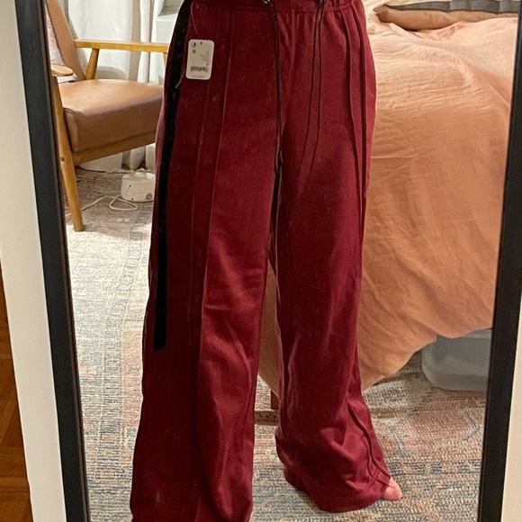 Free People Red Track Pants - Picture 7 of 12